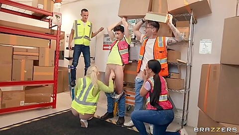 Orgy With Working Girls
