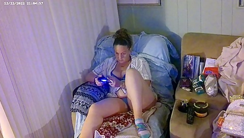 Gamer Girl Smoking Cigarettes In Bra And Panties 6 (close Up)visit Her Channel For Other Videos - Teaser Video