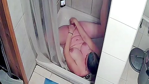 Shower Cam Of Me Toying